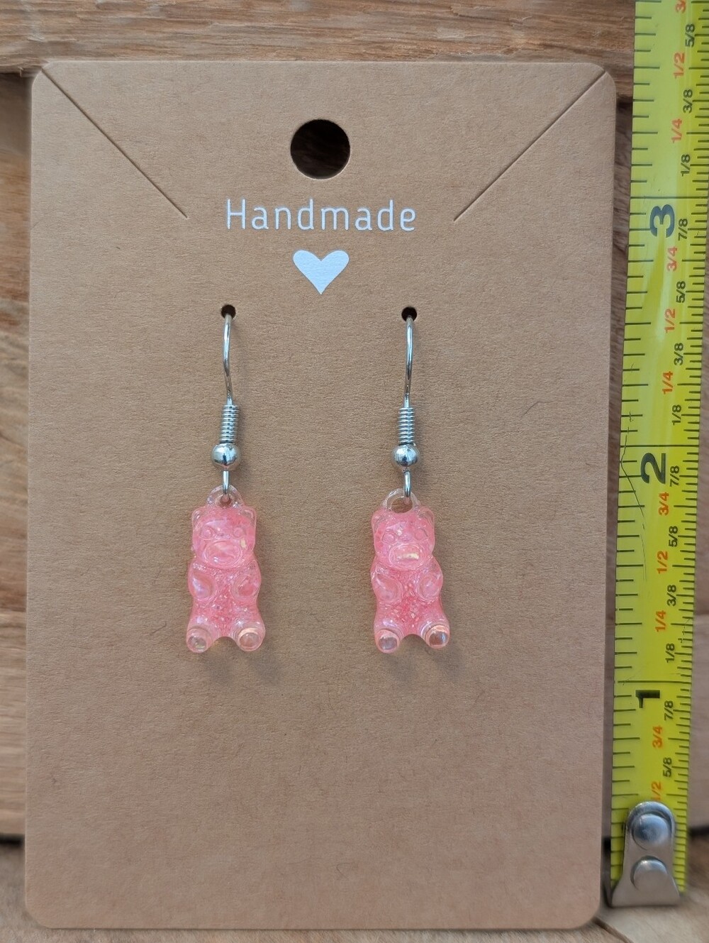 Small Gummy Bear Earrings NEW